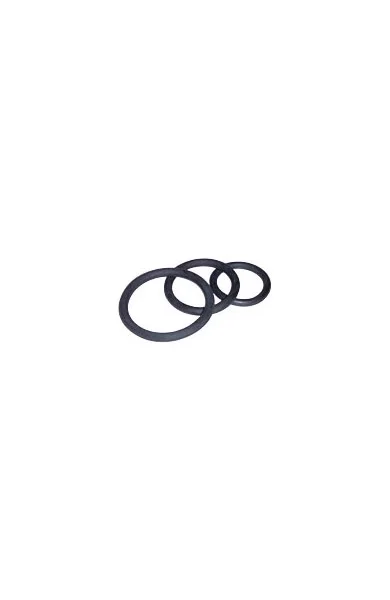 Rubber Ring 3 Piece Set - Black