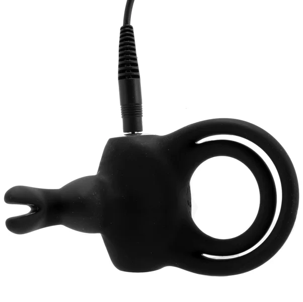 Lovehoney Happy Rabbit Twin Loop Vibrating Cock Ring with Bunny Ears
