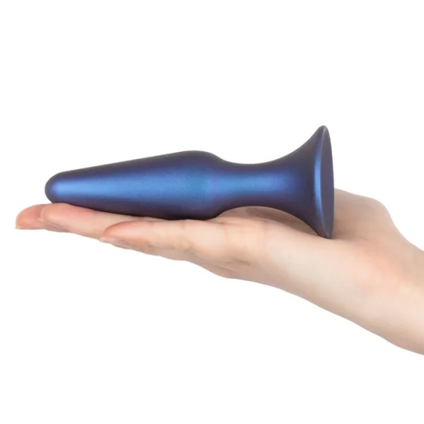 Bondara Supernova Metallic Blue Suction Butt Plug - 5 or 6 Inch — image 4 of 5