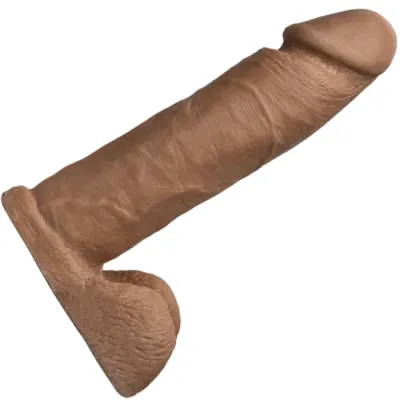 Doc Johnson Vac U Lock 8 Inch Dual Density Dildo