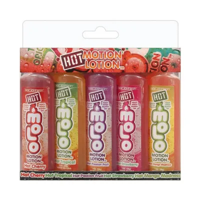 Hot Motion Lotion MOLO 5 Pack Assortment