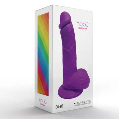 Nobu Rainbow DG6 Silicone Dong