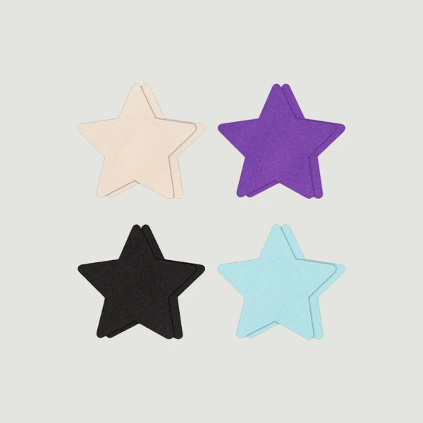 Pretty Pasties Star Assorted 4-Pack