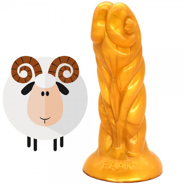 8'' Golden Sheep Cock