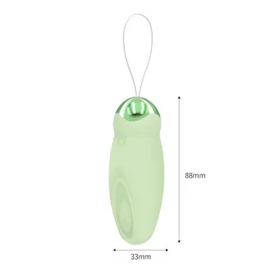 Amore Pastel Pleasure Tapping Bullet Vibrator With Remote
