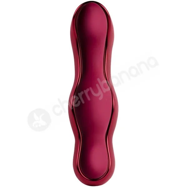 Rocks Off Ruby Glow Blush Ride On Vibrator Dual Purpose Pleasure Wand & Saddle Vibe