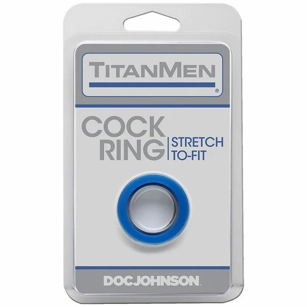 TitanMen Tools Cock Ring Blue — image 5 of 5