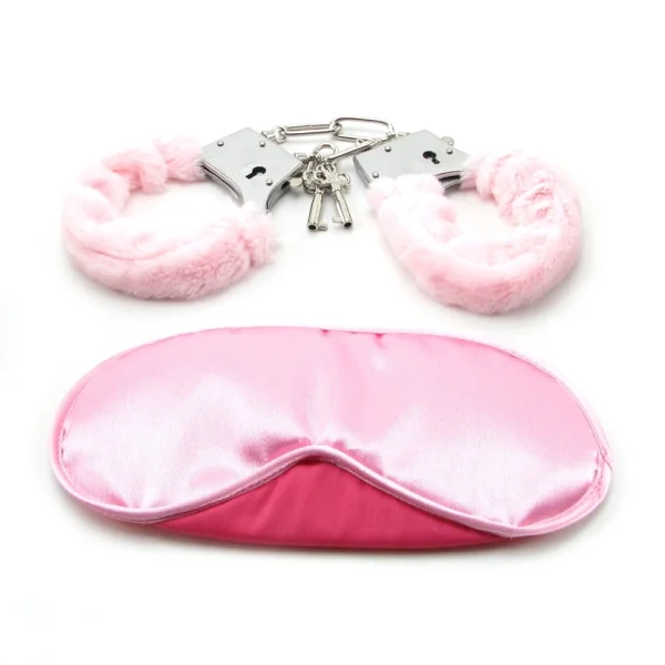 Pleasure Cuffs With Satin Mask