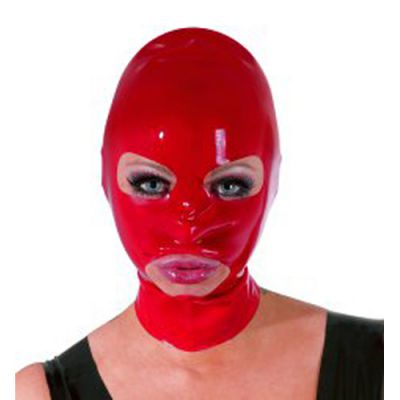 Latex Mask red