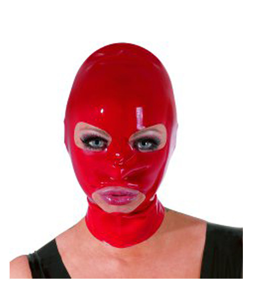 Latex Mask red