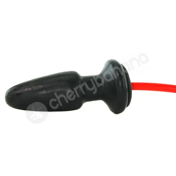 Expandable Red/Black Butt Plug