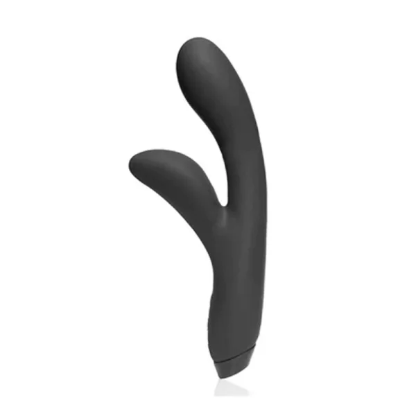 Je Joue Hera Flex Waterproof Rechargeable Silicone Dual Stimulation Rabbit Vibrator -  Black