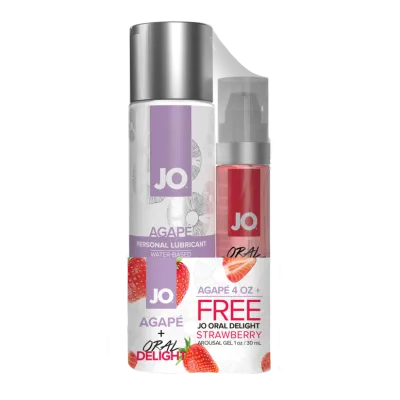 System JO Agape Oral Delight Strawberry Arousal Gel