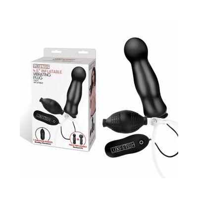 Lux Fetish 4 5 Inflatable Vibrating Plug