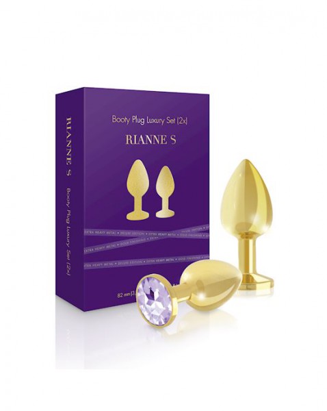 Rs Soiree Booty Plug Luxury Set 2x - Gold