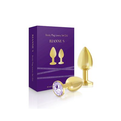 Rs Soiree Booty Plug Luxury Set 2x Gold