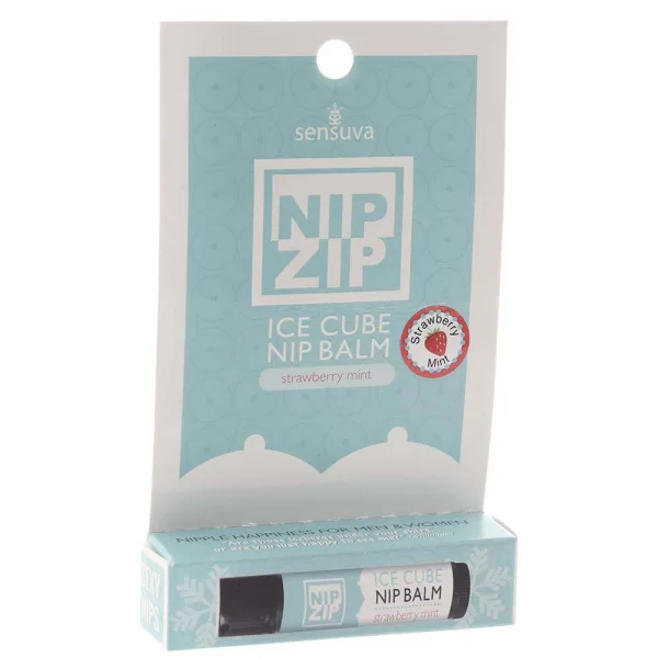 Nip Zip Nipple Balm Strawberry Mint by Sensuva  .15 oz