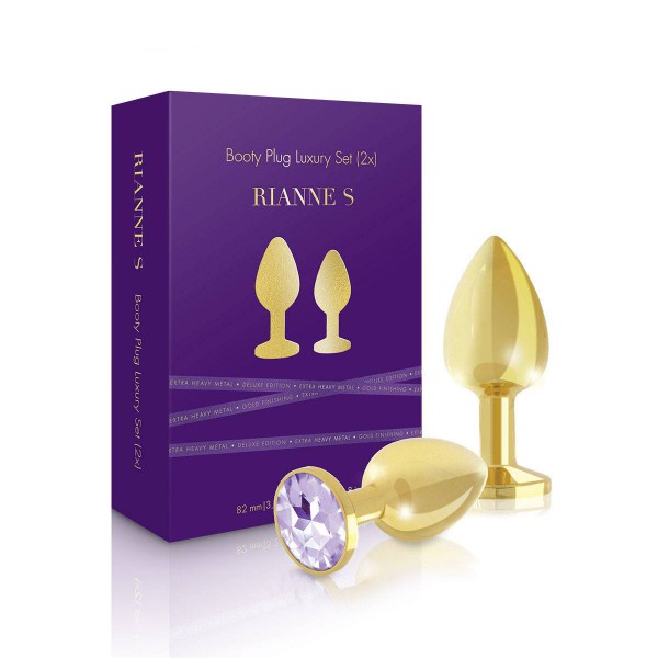 Rianne S Gold Booty Plug Luxury Set (2 pieces) — image 3 of 11