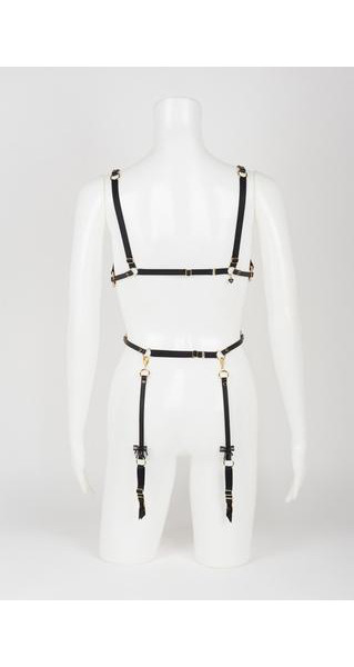 Onyx Playsuit by Fräulein Kink