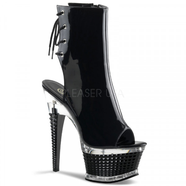 ILLUSION-1018 - 6 1/2" Textured Heel, 2 1/2" Textured PF Boot — image 5 of 8