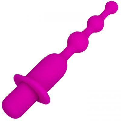 Bondara Silicone 10 Function Vibrating Anal Beads 5 25 Inch