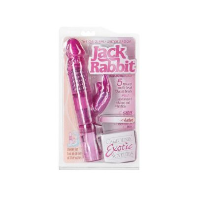 Jack Rabbit w Floating Beads Waterproof Pink