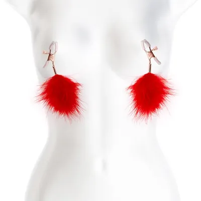 NS Novelties Bound Feather Nipple Clamps