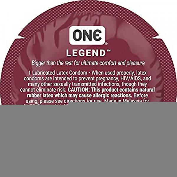 ONE Legend Extra Large Condoms | 100-Pack