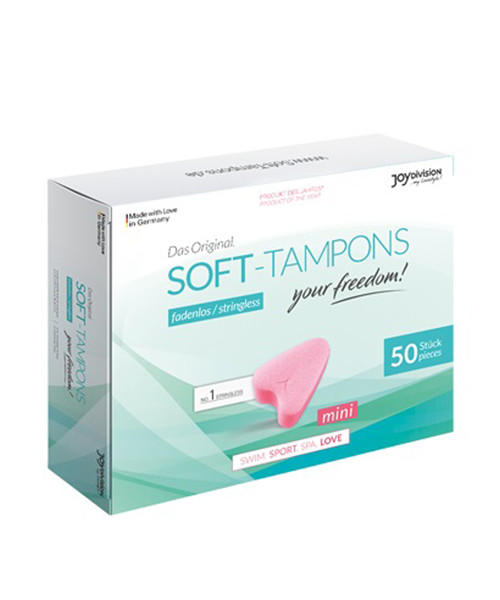 Soft-Tampons Mini - 50 Pcs.