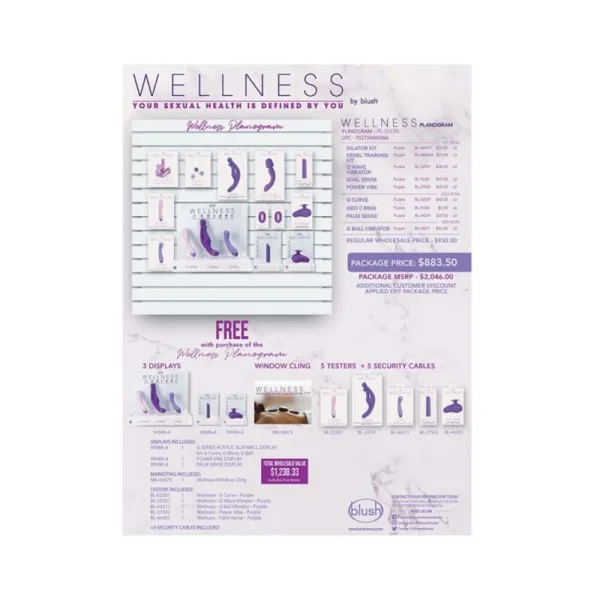Wellness Planogram Package