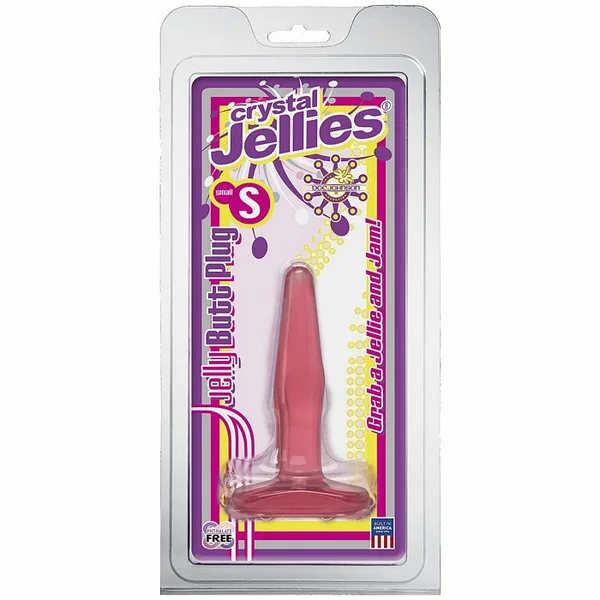 Crystal Jellies Small Butt Plug Pink — image 5 of 5