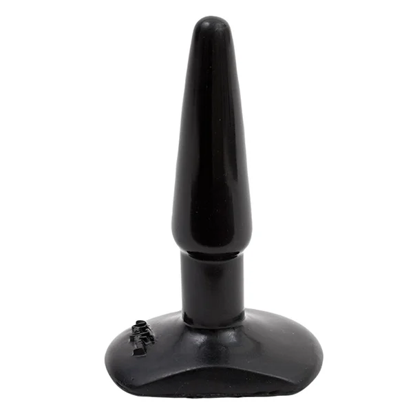 Classic Smooth Butt Plug Small Black — image 6 of 7