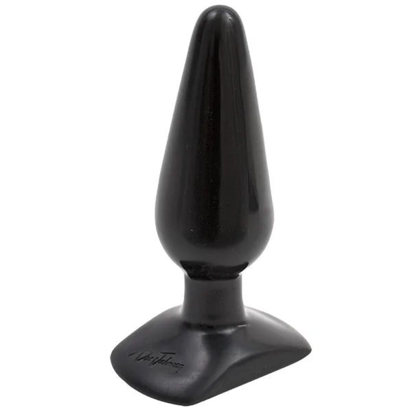 Classic Smooth Butt Plug Medium Black — image 11 of 13