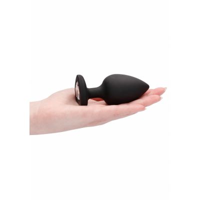 Diamond Heart Butt Plug Extra Large Black How To Use A Butt Plug