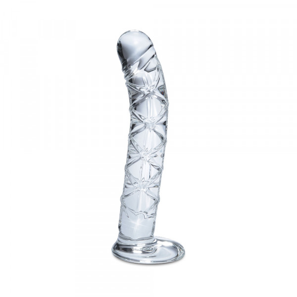 Icicles No 60 Glass Spiral Textured Dildo