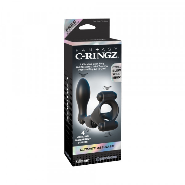 Fantasy C-ringz Ultimate Ass-gasm - Black