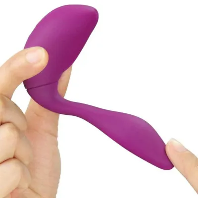Lovetoy O Sensual Double Rush Remote Controlled Curved Vibrator