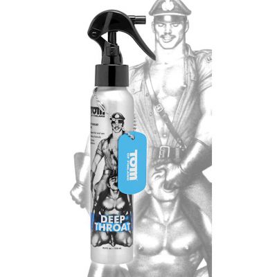 Tom Of Finland Deep Throat Spray 4 Oz 118 Mls