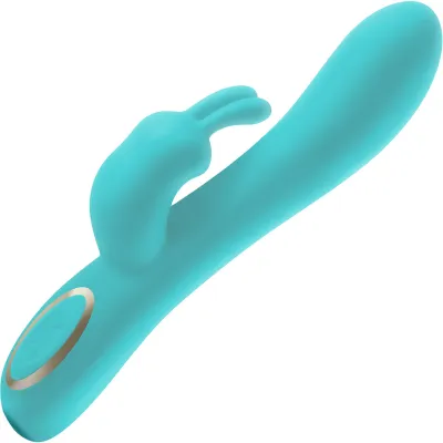 Obsessions Hera Rechargeable Silicone Waterproof Rabbit Vibrator Aqua