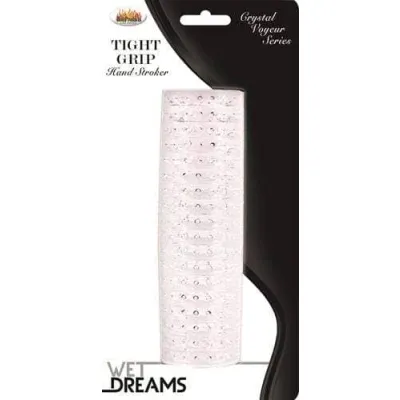 Wet Dreams Crystal Voyeur Tight Grip Stroker