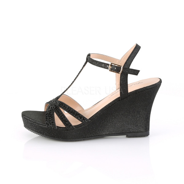 3 inches Heel, 1/4 inches PF Ankle Strap Wedge Sandal — image 7 of 8