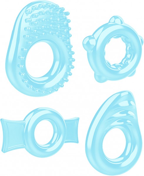 Ring A Ding Ding Cock Rings Set x4