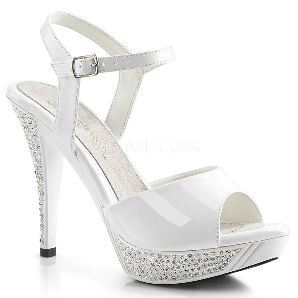 4 1/2 inches Heel, 1 inches PF Ankle Strap Sandal W/ RS — image 5 of 12