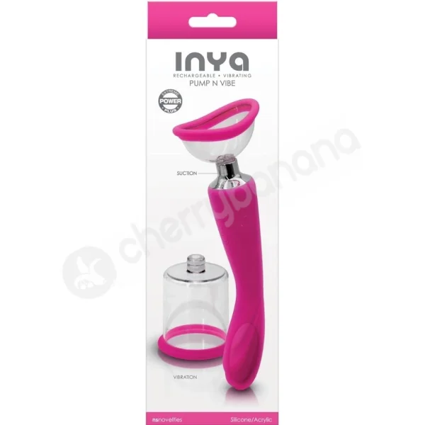 Inya Pump & Vibe Pink Dual Function Wonder Toy
