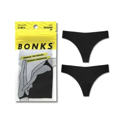 Women s Lingerie Bonks Black Magic Seamless Thong O s