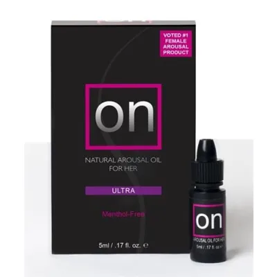 On Natural Arousal Oil Ultra Large Box 0 17 Fl Oz