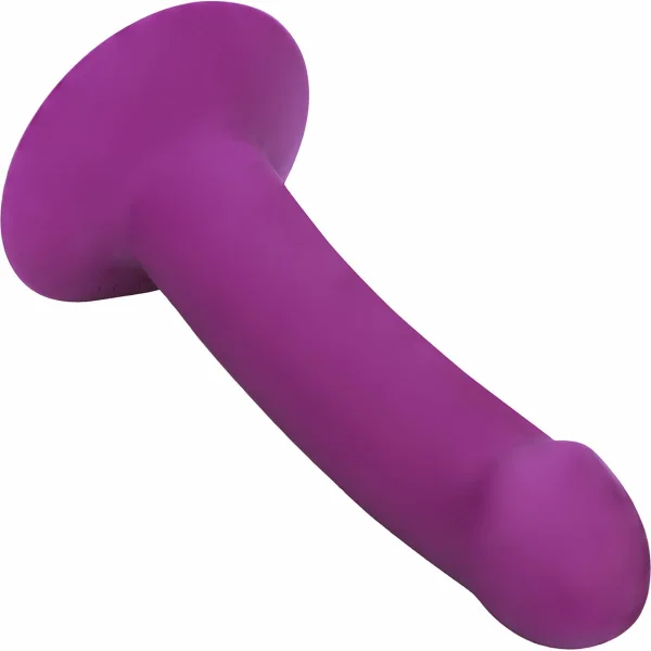 LUXE Touch-Sensitive Silicone Rechargeable Vibrator by CalExotics - Purple