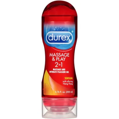 Durex Massage Play 2 in 1 Sensual Ylang Ylang 6 76 Fl Oz 200 ml