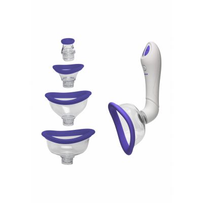 Intimate Body Pump Purple White Penis Pump