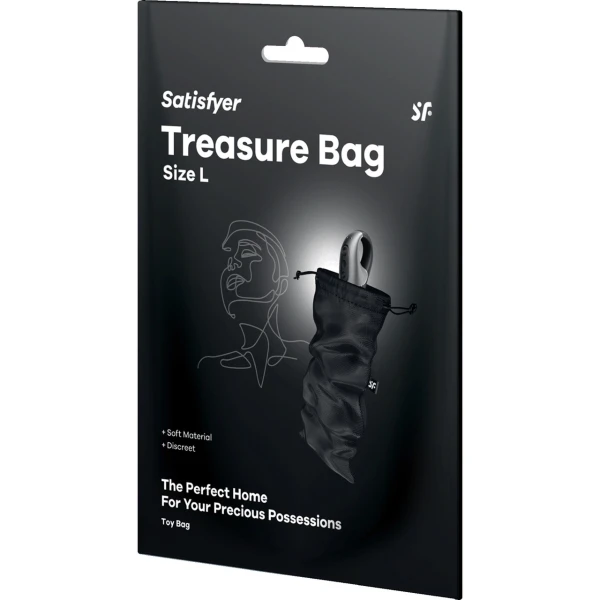 Satisfyer Treasure Toy Bag Large - Black
